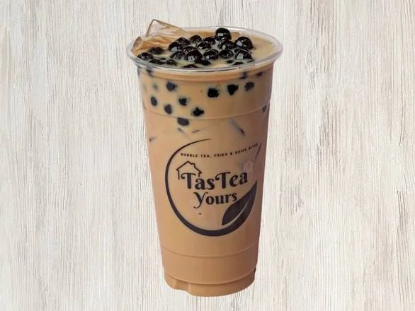 Classic OG Boba milk tea at TasTea Yours in Edmonton, AB